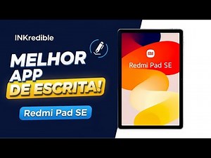 Escrever no Redmi Pad SE Nunca Foi Tão Bom! (INKredible Review + Tutorial) #estudos