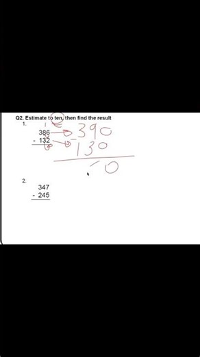 How to Subtract by Using Rounding & Nearest to Tenth
