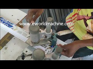 Portable upvc window welding machine