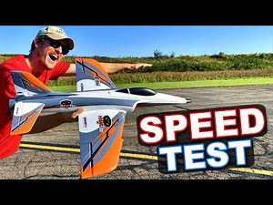 How FAST is the E-Flite Habu 50mm RC Jet???