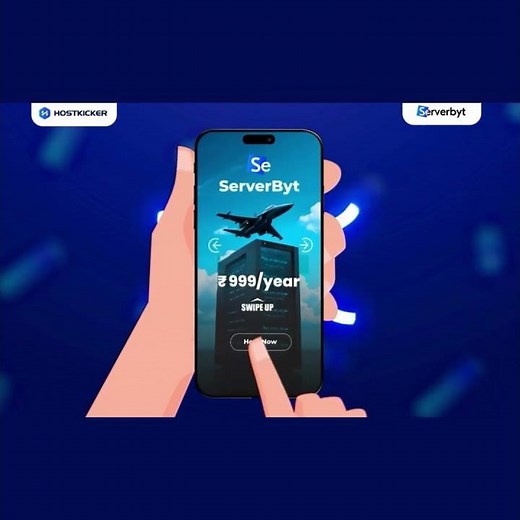 Get the Fastest Web Hosting for Just ₹999 for One Year with Serverbyt by HostKicker