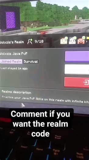 Best java pvp on bedrock😄🐐