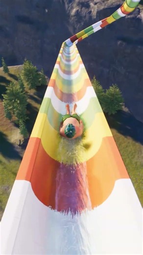 Testing a High-Speed Water Slide Build - Planet Coaster 2