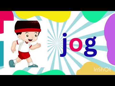 CVC words with short vowel o #learning #parents #english #preschool #phonics #kids