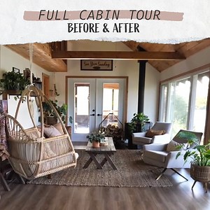 210K views · 2.4K reactions | Full Cabin Tour: Before & After 1 Year of Renovations | Eamon and Bec | Facebook