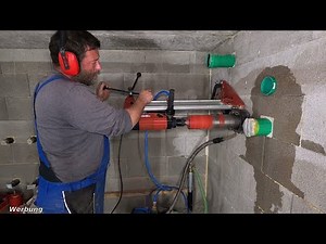 FdS Village : Kernbohrung in Beton selber machen 😉👍 Anleitung und Tipps