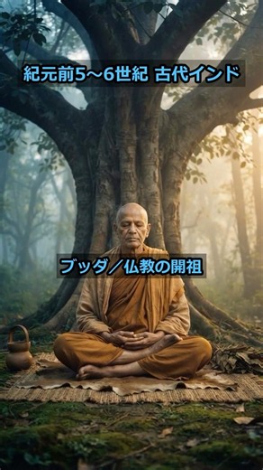 仏教を開いた「ブッダ」とは何者？【世界史60秒】#Shorts #歴史 #雑学