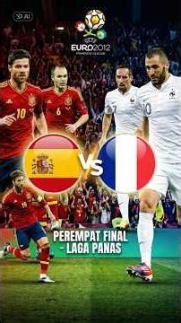 SPAIN vs FRANCE | EURO 2012 QUARTER-FINAL #football #shorts