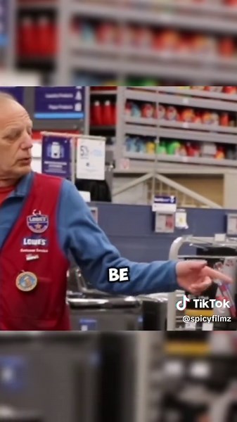 Fake Blind Man Prank in Appliance Department