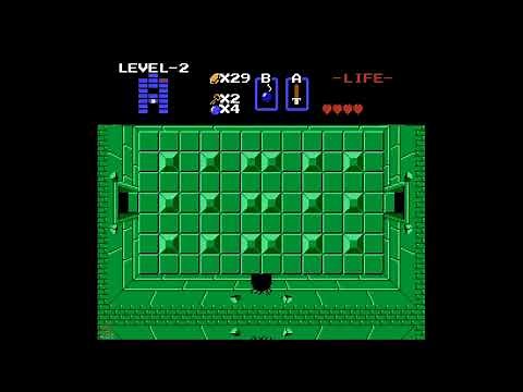 Level 2 (Second Quest) Complete Walkthrough - The Legend of Zelda Second Quest 100% Walkthrough