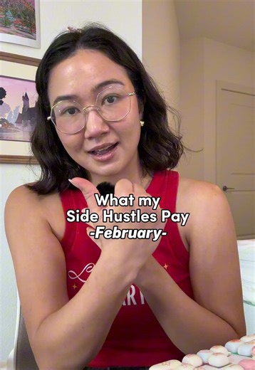 Side hustle income totals for this month! #sidehustles #sidehustleincome #budgeting