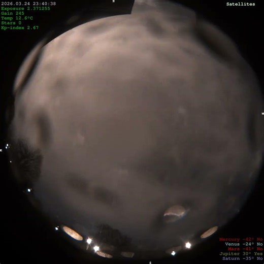 2026-03-24 [40 secs] [4K] 40s Night Sky Beautiful Relaxing Night Sky in Glorious 4K | Stars, Meteors