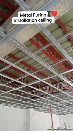 Metal Furing installation #housebuilders #constructionworker #metalwork #kisame | June R. Besso