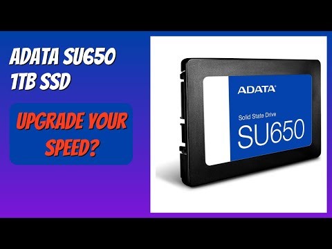 REVIEW (2026): ADATA SU650 1TB SSD. Features