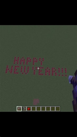 Happy New Year! #minecraft #minecraftshorts