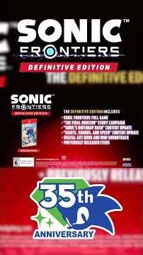 Sonic Frontiers Definitive Edition! | Official Release Trailer