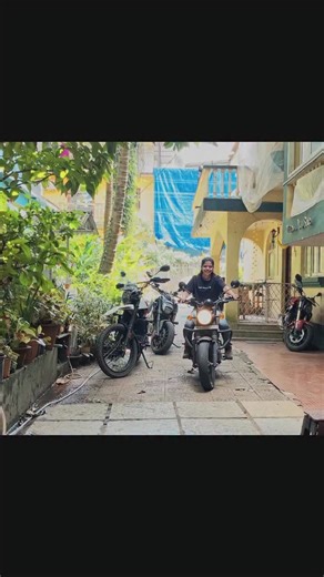 Just a girl with a wrench and zero chill 😎 Handlebar from @bombaycustomworks Big shout out to @detox_customz @trip_machine10 for joining in the madness! The baby Hunter finally has a new handlebar 😍 [Motorcycles, Royal Enfield, handlebar, new handlebar, motorcycle workshop, garage, girls who ride, lady rider, mechanic, bike maintenance] #Motorcycles #RoyalEnfield #Handlebar #NewHandlebar #MotorcycleWorkshop #GarageLife #GirlsWhoRide #LadyRider #BombayCustomWorks #MechanicLife #BikeMaintenance 