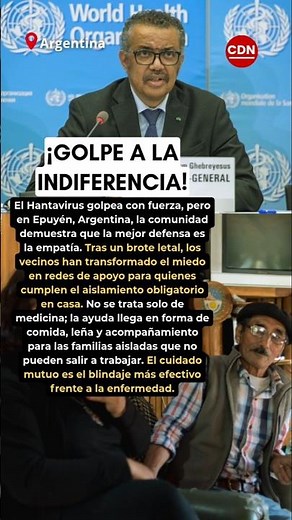 El Apoyo Vecinal Frente al Hantavirus en Argentina #shorts