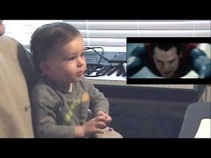 This Baby Sees Superman Fly for the First Time and Promptly Loses His Mind—Watch the Adorable Video!