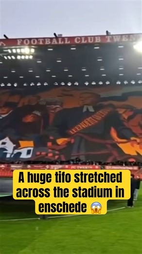 Stunning Scenes in Enschede! 700 Years Celebration with a Massive Stadium Tifo 😍🔥
