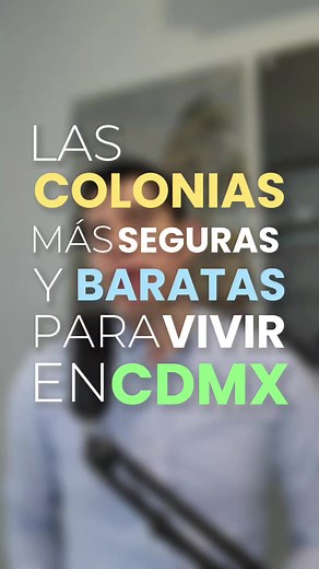 Las colonias mas seguras y baratas para vivir en CDMX #casasenventa #agenteinmobiliario #inversionesinmobiliarias #bienesraicesmexico #departamentosenventa