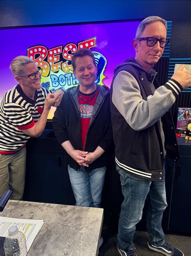 Bloopers, beeps and Bucky Kentucky Belts - all found on BOBOW every Tuesday. @dukeofearles @Shannon Flynn BOBOW podcast @douglas.danger