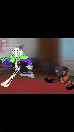 Ribecca falls into Finn's trap🪤🐟 [Run animation practice for Finn's last TOTW update🥹] #dandysworld