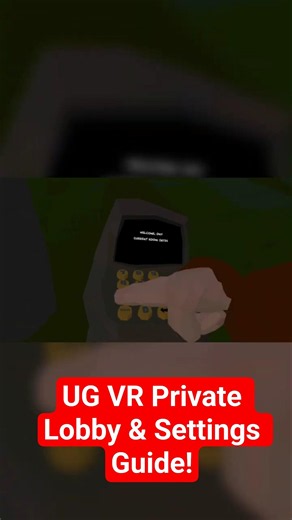 How to Get Private Rooms in UG #ug #ugvr #shorts