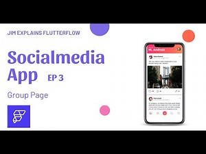 FlutterFlow - Group Page