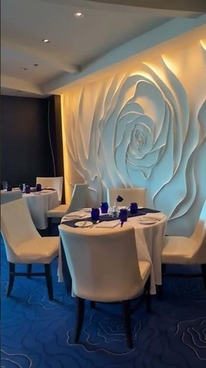 AQUA CLASS DINING, BLU restaurant on the Celebrity Silhouette cruise ship