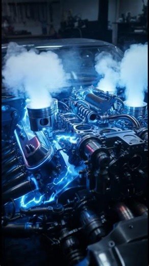 The Secret of Blue Energy: A Future Car Engine Reveals Its Secrets! ⚡