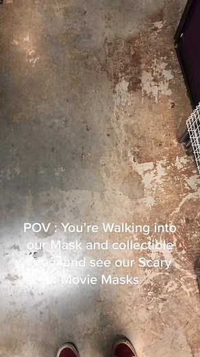 We keep our true scary movie masks in there 😱😰 #localbusiness #corpuschristitexas #halloweenstore #yearroundhalloween #horror #horrortok #halloweenmask #masks #horrorcollector #alt #361corpuschristi #horrorstore