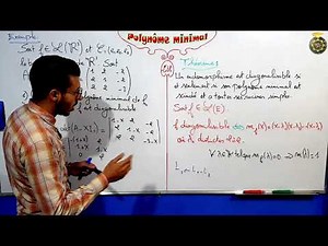 Polynôme minimal partie 6