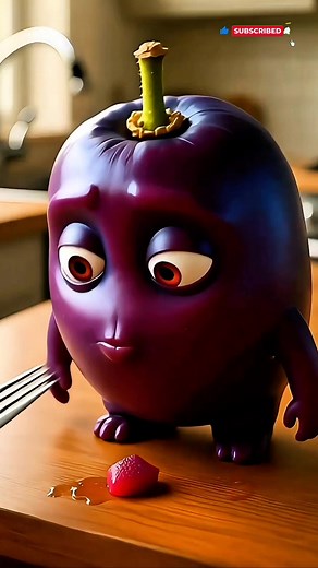 🍇 When AI shows emotion — the Dwarf Mulberry screams while being cut 😢🤖 A cinematic AI masterpiece full of feeling 💫 Follow 👉 Ai With Rajjab 🚀 #aishorts#CreativeAI #usaviral #digitalart #aiwithrajjab | Muhammad Rajjab