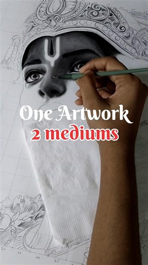 Charcoal + Graphite Portrait | Drawing Technique