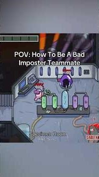 How To Be A Bad Imposter Teammate In Among Us Playing In Polus #innersloth #amongus