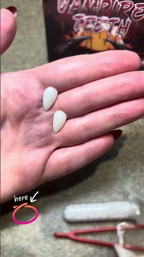 50% Off Realistic Vampire Fangs for Cosplay & Halloween