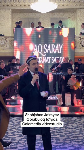 Shohjahon Jo’rayevning Qorabuloq to’yidagi chiqishi