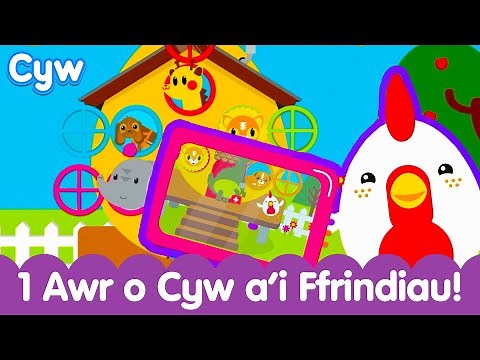 🐣 1 Awr o Straeon Cymraeg Cyw a'i Ffrindiau! ONE HOUR of Welsh Toddler Animated Animal Stories