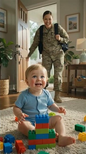 Heartwarming Mother and Baby Reunion: Toddler's Pure Joy Seeing Mom Again