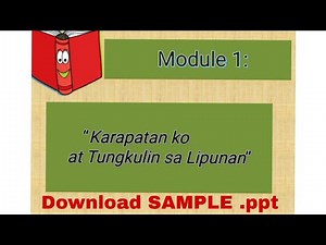 ESP 9-Karapatan at Tungkulin ko sa Lipunan (Edukasyon sa Pagpapakatao Powerpoint)