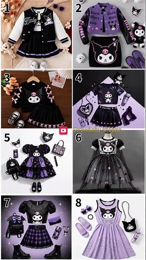 💜 8 Cute Kuromi Outfit Ideas ✨ | Which One Is Your Favorite? 😍