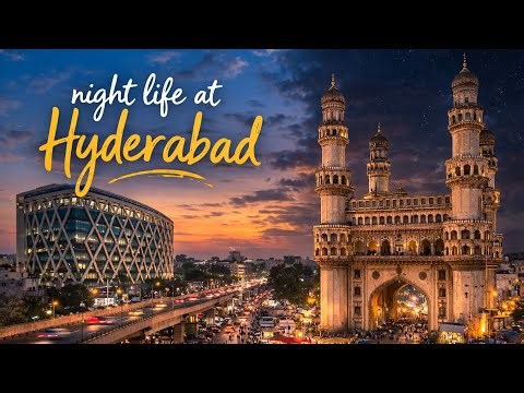 Hyderabad Night Life | The City Looks Magical at Night! #Hyderabad #NightLife