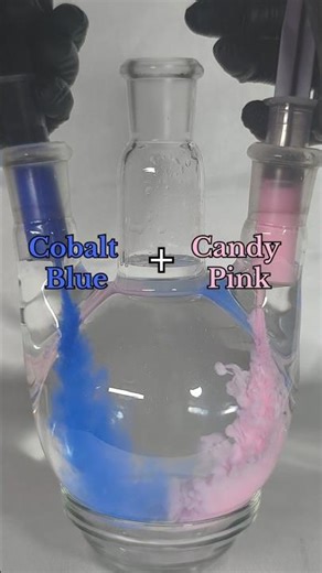 Cobalt Blue + Candy Pink = THIS 😱#colors #trending #satisfying #relaxing #new #yt #art #cool #shorts