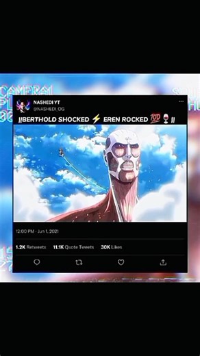 The true reason why titans eat humans😨 #anime #attackontitan #biel#bulun