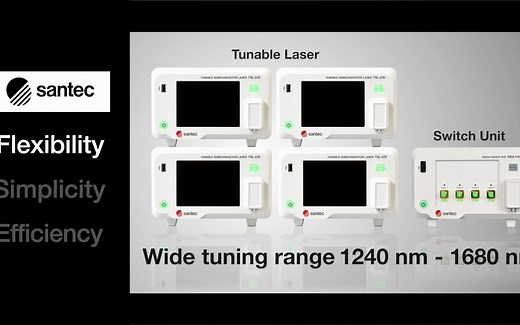 Santec 快速扫描测试系统(Swept Test System)