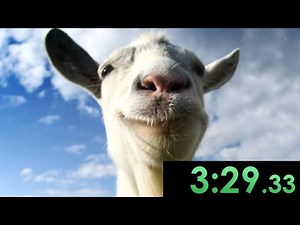 I got the world record for Goat Simulator