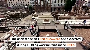 9.5K views · 189 reactions | History buffs will be able to stroll close to the spot where legend says Roman ruler Julius Caesar met his end, when Rome authorities open a new walkway on the ancient site https://reut.rs/43UYAMc | Reuters | Facebook