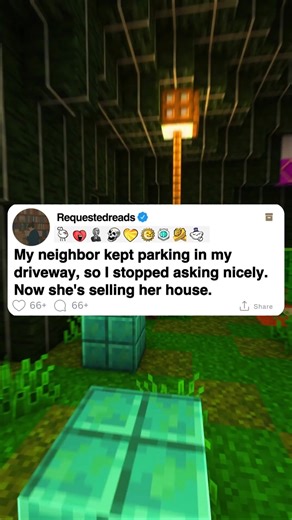 My neighbor kept parking in my driveway, so I stopped asking nicely. Now she's selling her house. #reddit #redditposts #reels #fyp #story | Requested Reads