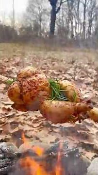 Roasting Whole Chicken Outdoors to PERFECTION: Pro Chef’s SECRET Technique!